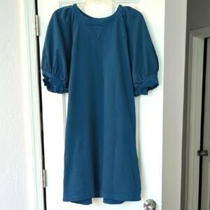 Universal Thread Blue Sweatshirt Mini Dress